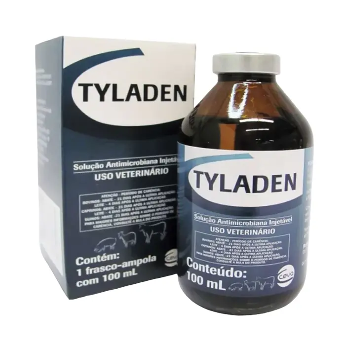Tyladen 100ml - Antibiótico de Alta Eficácia para Bovinos, Suínos e Caprinos | Agro Mercadovet
