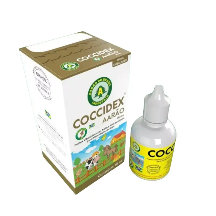 Coccidex Aarão 10ml: Anticoccidiano para Prevenção de Coccidiose em Aves | Agro Mercadovet