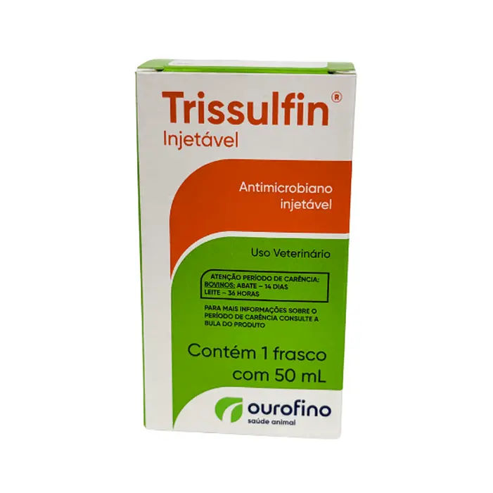 Trissulfin Injetável 50ml Sulfa + Trimetoprim | Ourofino