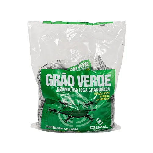 Isca Formicida Grão Verde FS 500g (10 sachês de 50g) - Controle de Formigas Cortadeiras e Saúvas | Dipil