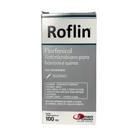 Roflin 100ml Florfenicol Injetável Bovinos | Agener União - imagem 2