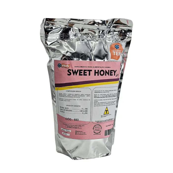 Sweet Honey Dry 1kg Palatabilizante para Suínos | Vitaly