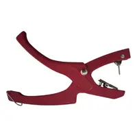 APLICADOR DE BRINCOS COM AGULHA RETRATIL IMPORTADO - VERMELHO - imagem 1