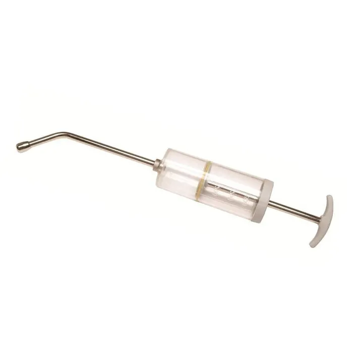 Vacinador Plexi 300 ml com Cânula 20 cm Veterinário