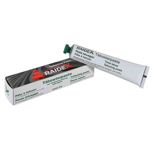 Tinta Pasta Raidex Para Tatuagem 60gr Bisnaga