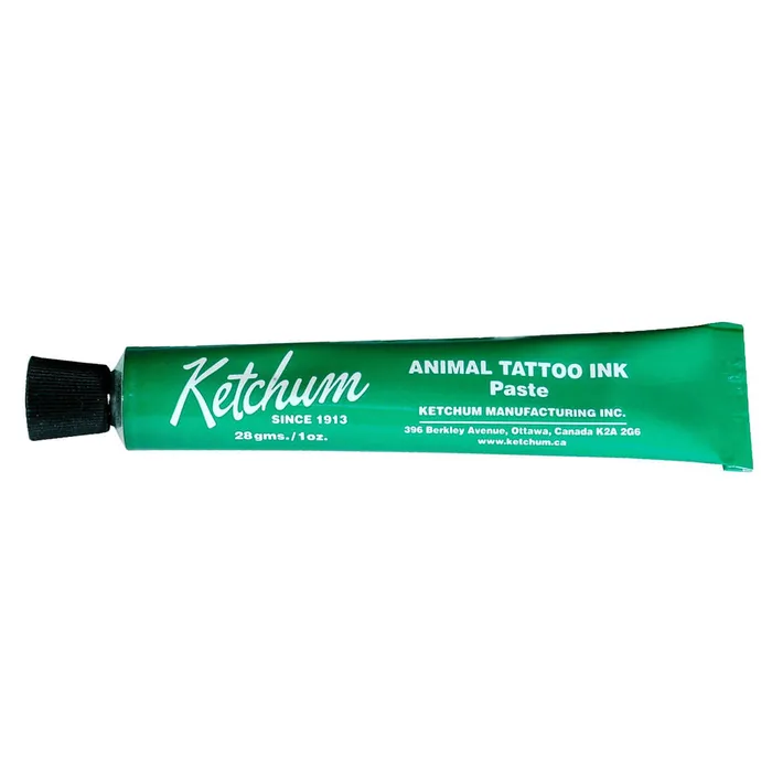 Tinta Ketchum para Tatuagem Animal 140g Bisnaga