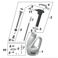 Peças de Reposição para Pulverizador Manual PCP-1P Guarany - imagem 1