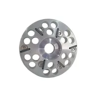 Disco de Corte Alu 3 Lâminas 3mm Total 120mm Furo 22mm - imagem 1