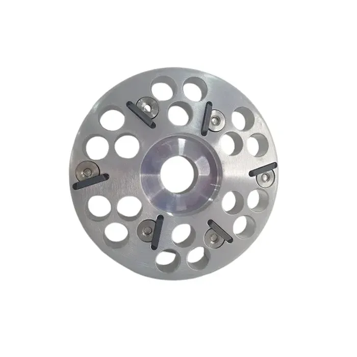 Disco de Corte Alu 3 Lâminas 3mm Total 120mm Furo 22mm