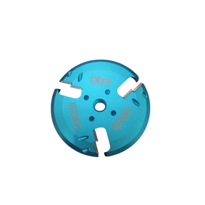 Disco de Corte Alu 6 Lâminas 3mm Total 120mm Furo 22mm