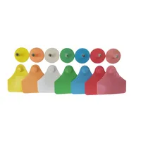 Brincos de Identificação para Bovinos Zooflex | Branco, Amarelo, Rosa, Laranja, Vermelho, Verde e Azul - imagem 1