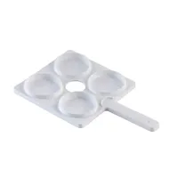 Raquete Com 4 Cavidades Para Teste de Mastite CMT - imagem 1