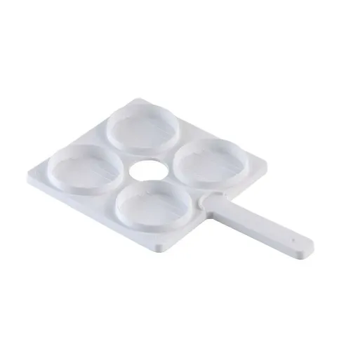 Raquete Com 4 Cavidades Para Teste de Mastite CMT