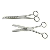 Tesoura Para Crinas Pente Largo 18cm - imagem 1
