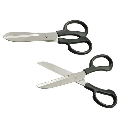 Tesoura Reta para Crinas Cabo Plástico 19cm
