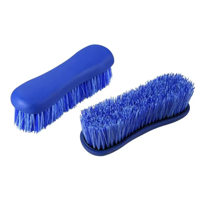 Escova com Cabo Plástico e Cerdas Duras Altas Azul