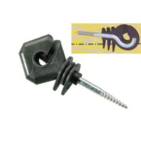 Isolador Parafuso Reforçado Diamond Quadrado (Pct c/ 25un) - imagem 1