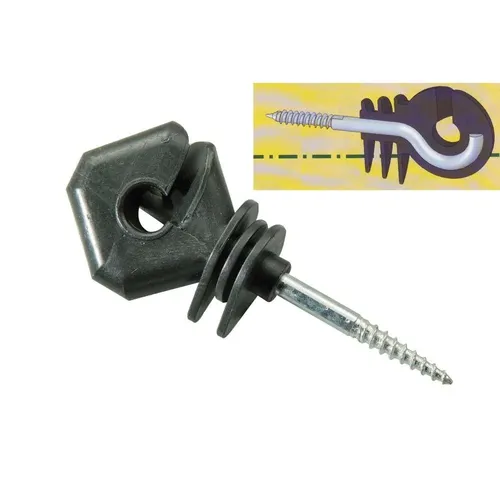Isolador Parafuso Reforçado Diamond Quadrado (Pct c/ 25un)
