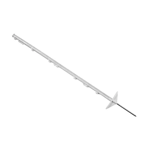 Vareta Plástica 103cm 5 Ilhós Para Fio 2 Encaixes Para Fita 20mm 1 Encaixe Fita 40mm