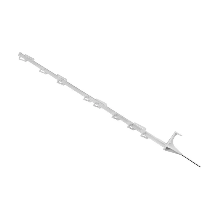 Vareta Plástica 108cm 8 Ilhós Para Fio e Fita 10mm 4 Encaixe Fita 40mm