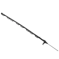 Vareta Plástica 120cm 8 Ilhós Para Fio e Fita 40mm - imagem 1