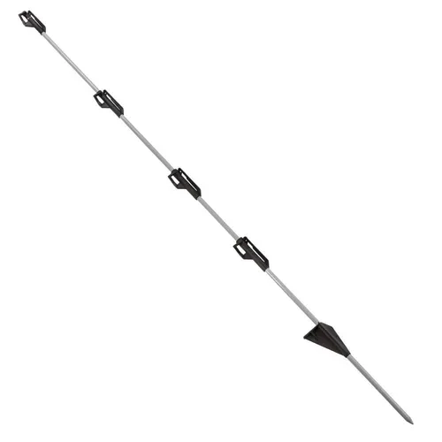 Vareta Fibra de Vidro 110cm 4 Ilhós Para Fio e Fita 20mm