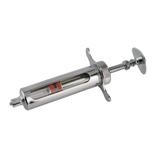 Vacinadora De Metal Com Barra De Regulagem 30ml