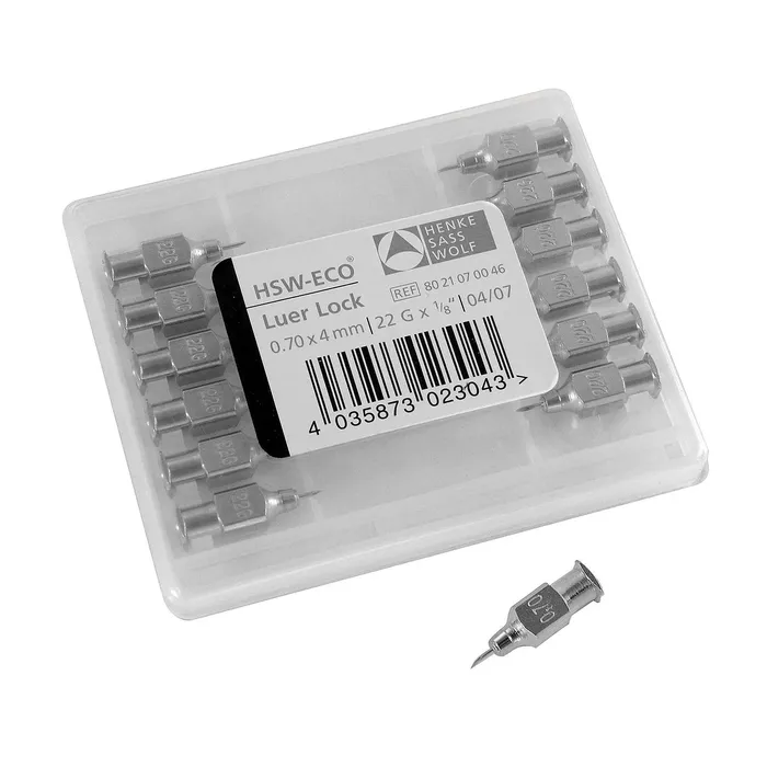 Agulha Para Tuberculina Henke Corpo Quadrado 4x0,7mm (Cx c/12un)
