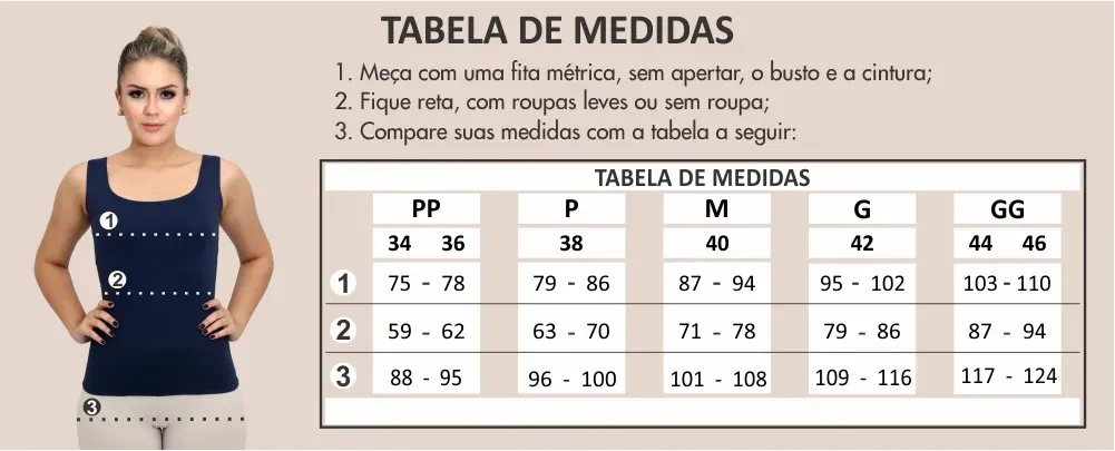 Tabela de Medidas