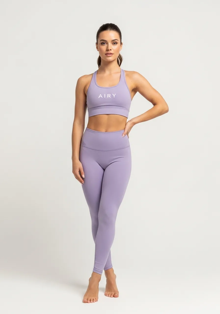 Conjunto Fitness Airy Lavanda Serenity