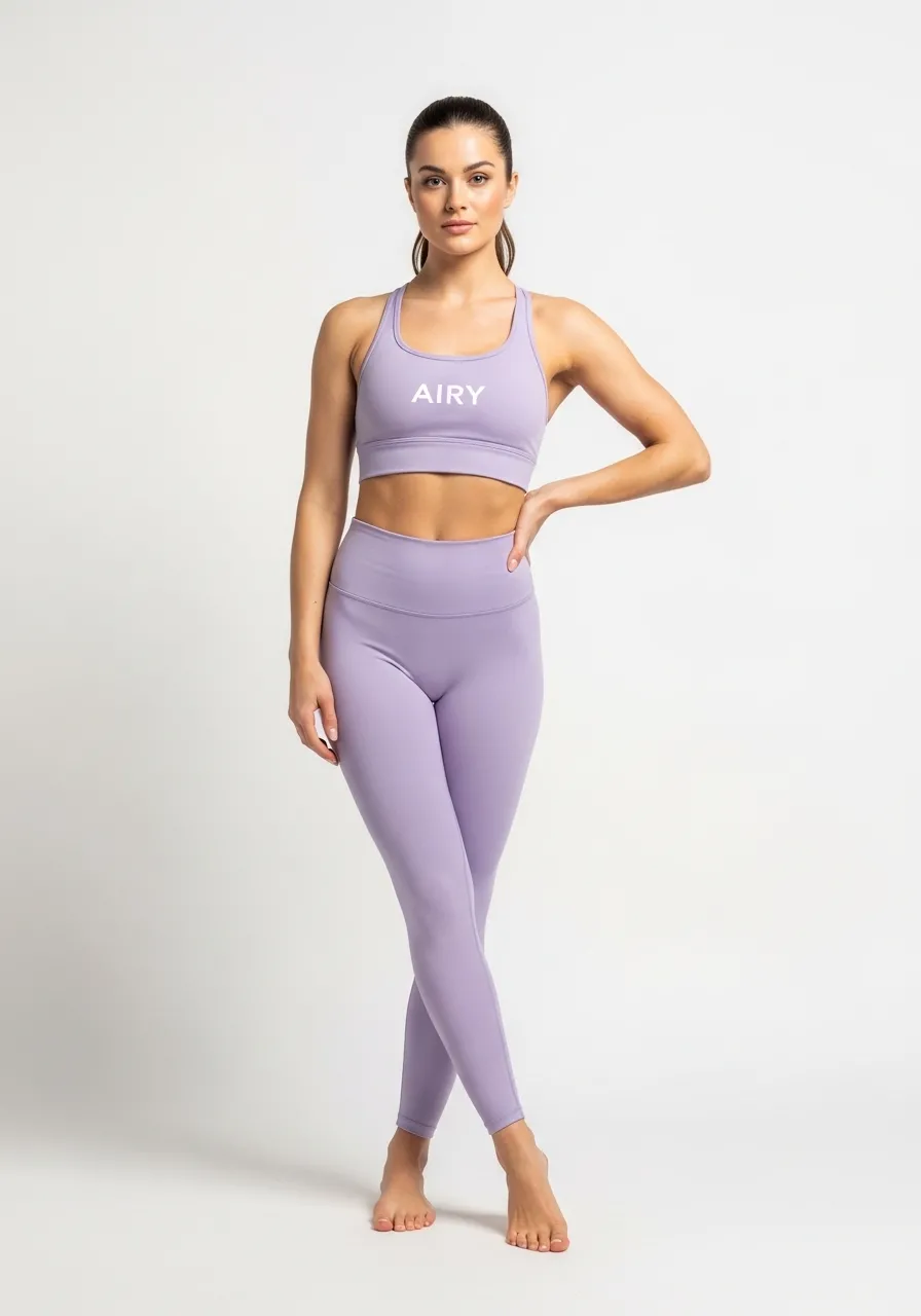 Conjunto Fitness Airy Lavanda Serenity