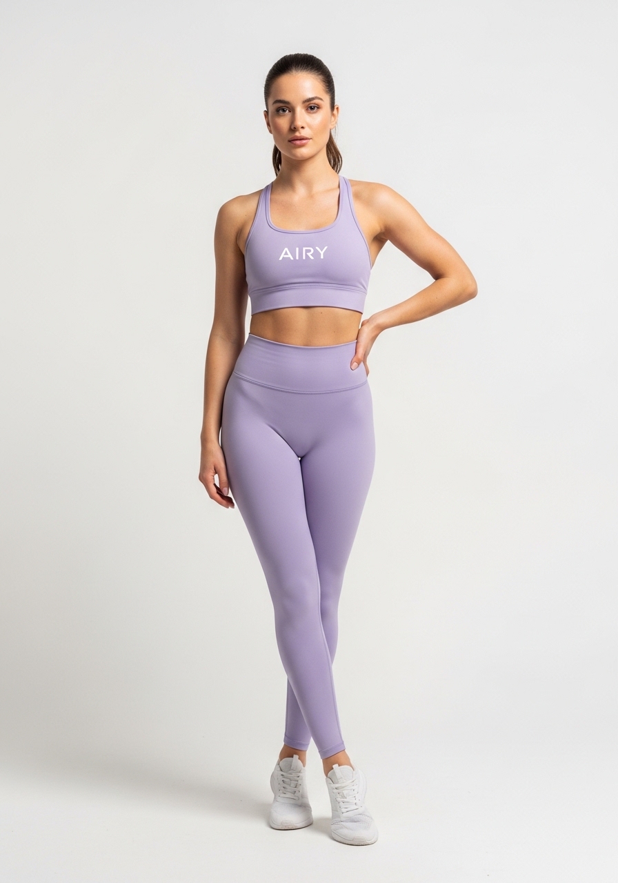 Conjunto Fitness Airy Lavanda Serenity