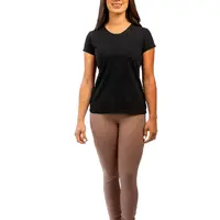 Camiseta Slim Algodão premium preta  - imagem 5