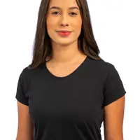Camiseta Slim Algodão premium preta  - imagem 8