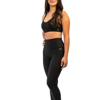 Legging Black - Brilho elegante, Proteção UV 50+, Zero Transparência, Durabilidade Superior e Secagem Rápida - imagem 2