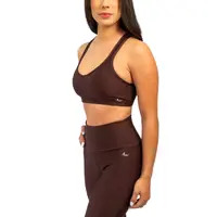 Legging Shine Performance Marrom café - imagem 5