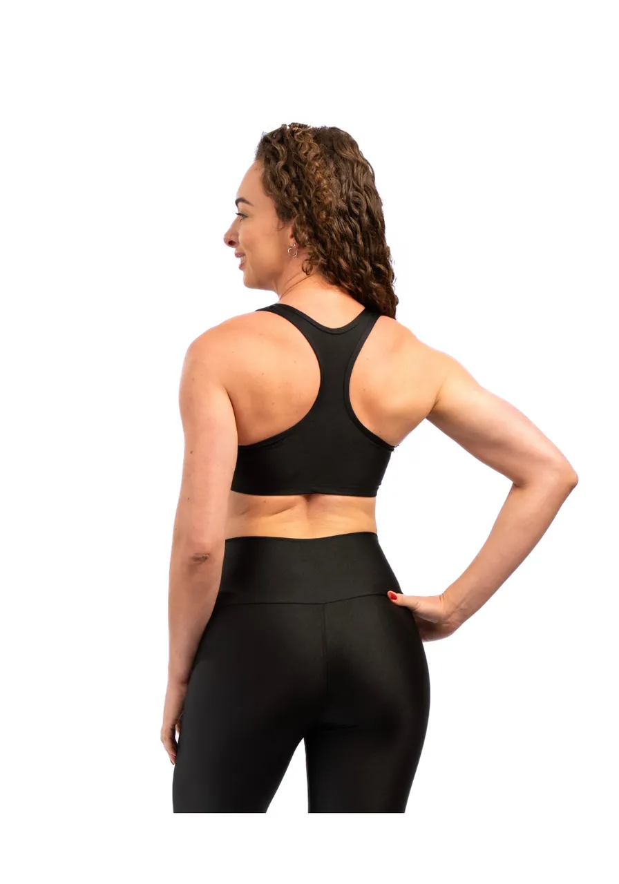 Top Black - Brilho elegante, proteção UV, alta sustentação, durabilidade superior, secagem rápida, tecido duplo
