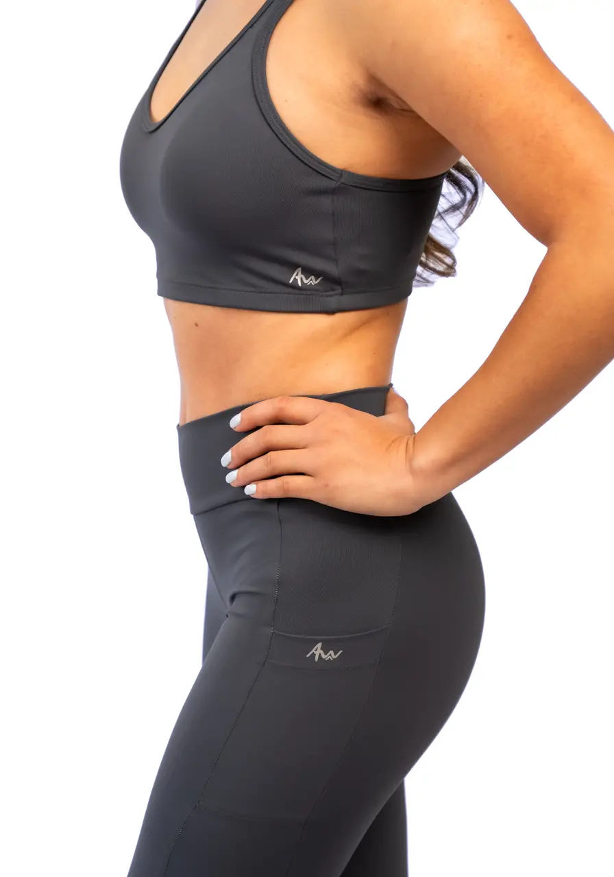 Top High Performance Cinza