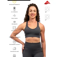 Top High Performance Cinza - imagem 1