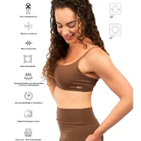 Top High Performance Cacau - imagem 1