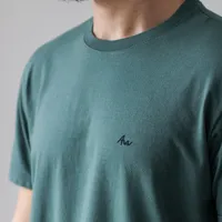 Camiseta 100% algodão Premium Verde Esmeralda - fibra natural que não desbota - imagem 4