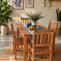 Mesa de Madeira Maciça Miami 120 cm | Arte Velha - imagem 1
