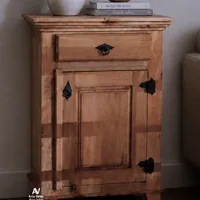 Arcaz Buffet de Madeira 60 cm com 1 Porta | Arte Velha - imagem 1