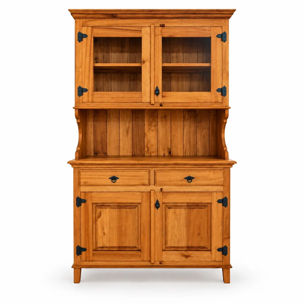 Armário Louceiro de Madeira 120 cm com 4 Portas | Arte Velha