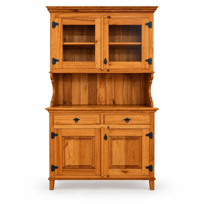 Armário Louceiro de Madeira 120 cm com 4 Portas