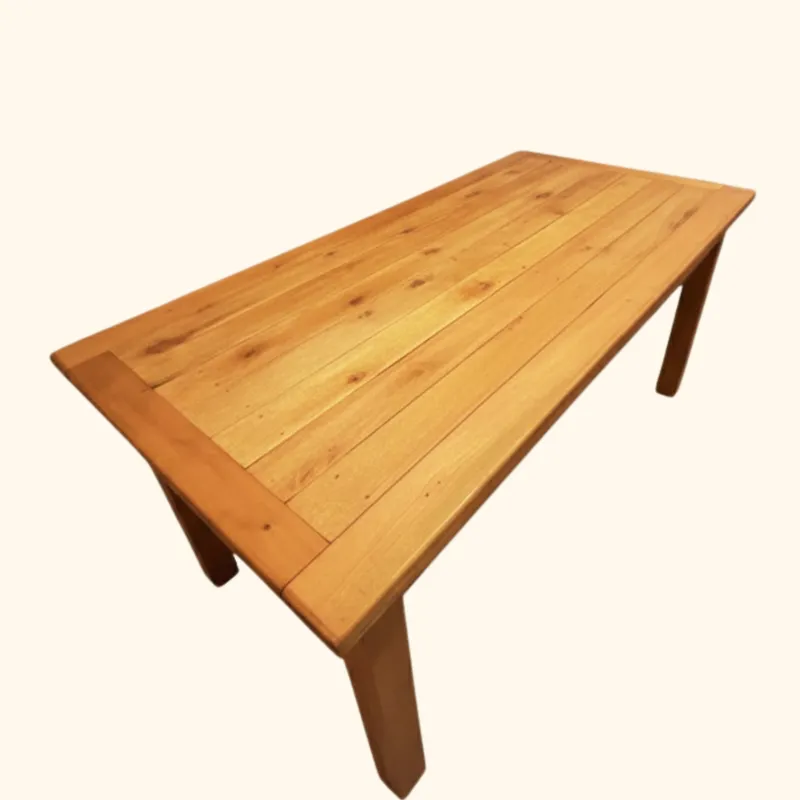 Mesa de Madeira Maciça Mineira 220 cm