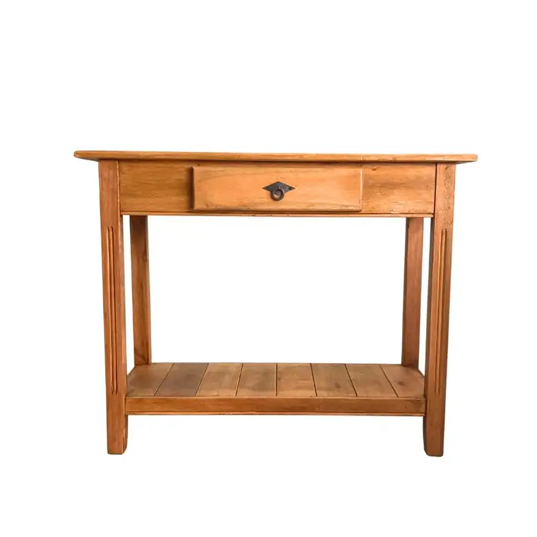 Aparador de Madeira Maciça 80 cm 1 Base Miami