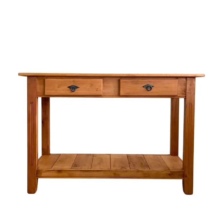 Aparador de Madeira Maciça 120 cm com 1 Base Miami