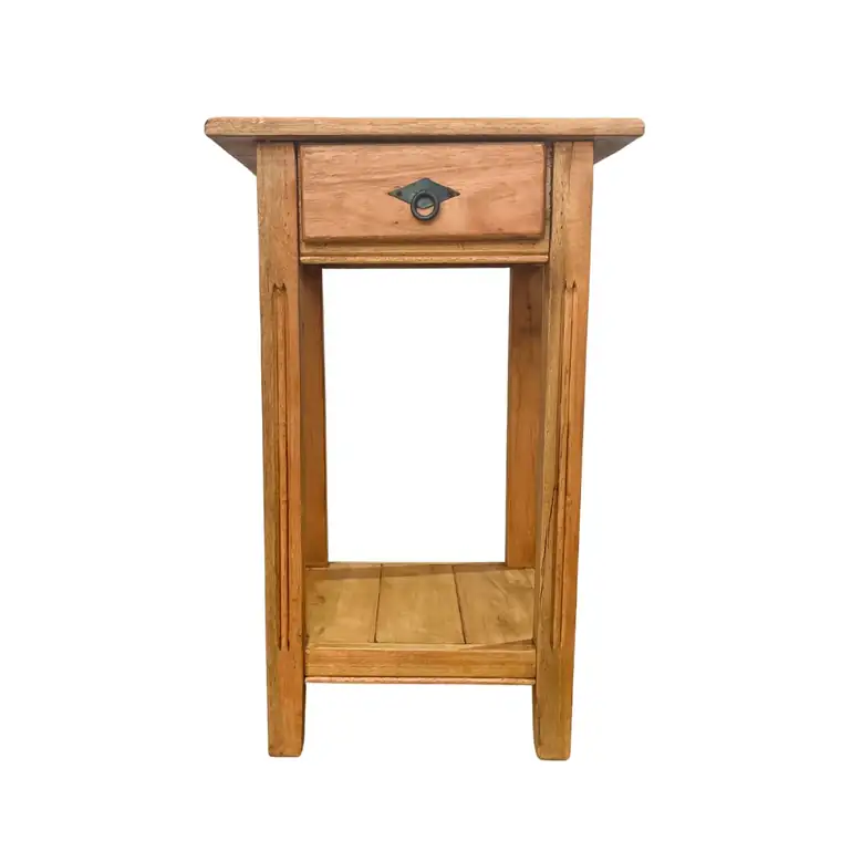 Aparador de Madeira Maciça 50 cm 1 Base Miami