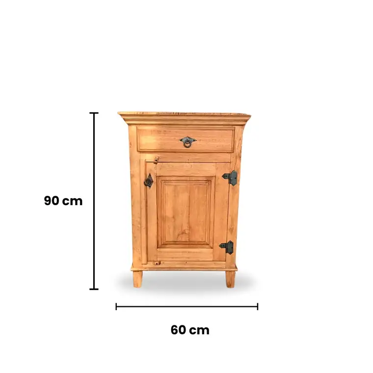 Arcaz Buffet de Madeira 60 cm com 1 Porta